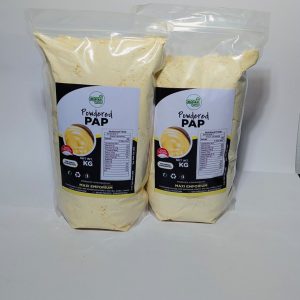 Home yellow pap with ginger